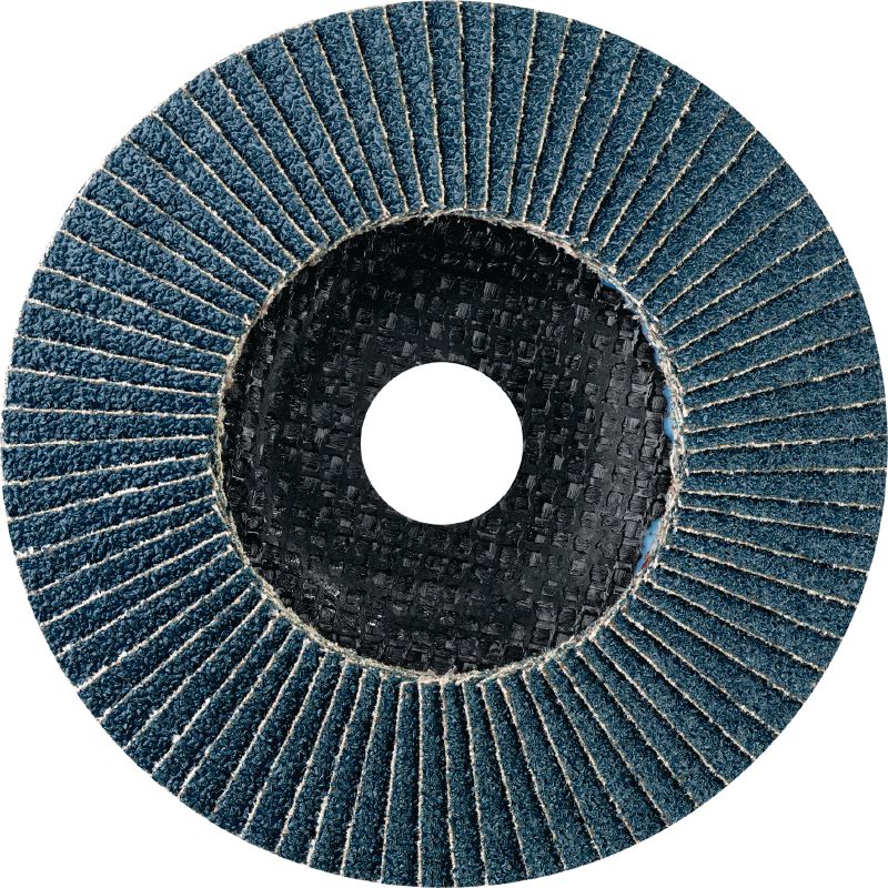 AF-D SPX Disco de aba convexo Discos de lamelas reforçadas com fibra definitivos convexos para desbastar e retificar aço inoxidável, aço normal e outros metais