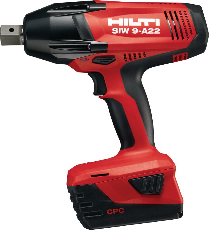 SIW 9-A22 3/4 Chave de impacto a bateria Chave de impacto de alto torque de 22V de classe superior com furo de passagem de 3/4 para parafusamentos e ancoragens