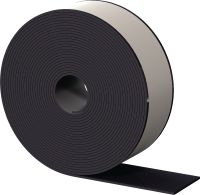 MP-A I-R Estribo inlay (EPDM) Fita de isolamento EPDM para adição da separação galvânica e isolamento acústico leve a estribos MP-PS