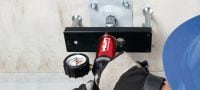 HAT 28 Testador de ancoragens Aparelho para ensaio de cargas e determinar a resistência à remoção de ancoragens e de fixações DX Aplicações 5