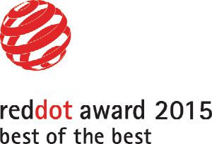                Esse produto recebeu o prêmio "Best of the Best" do Red Dot Design Award.            