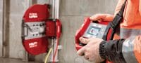 SPX MCL Equidist Lâmina de serra de parede (60H: encaixa em Hilti e Husqvarna®) Disco de serra de corte suprema (15 kW) para corte de alta velocidade e uma vida útil mais longa em concreto armado (mandril 60H sob medida para serras de corte da Hilti e Husqvarna®) Aplicações 2