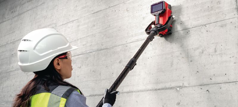 PS 300 Sistema Ferroscan Detetor para betão da localização do varão de aço, medição da profundidade e estimativa dimensional na análise estrutural Aplicações 1
