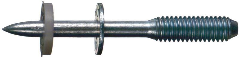 X-M6 D12 Pinos roscados Pino roscado de aço carbono para uso com pregadores de fixação a pólvora em concreto ou para teste de concreto projetado