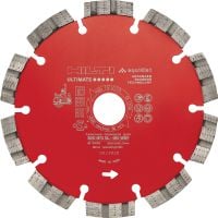 Lâmina diamantada Universal SPX-SL A lâmina diamantada definitiva com tecnologia Equidist para corte reto em materiais base diferentes