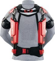 Exoesqueleto de ombros EXO-S Exoesqueleto de construção vestível, o que ajuda a aliviar a fadiga do ombro e do pescoço quando se trabalha acima do nível do ombro, para um perímetro de bíceps de até 40 cm (16)