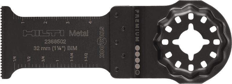 Lâmina de corte de mergulho em metal para multi-ferramenta Lâmina de corte de mergulho em metal BiM para o multi ferramental oscilante, para Corte de mergulho em metal fino e alumínio