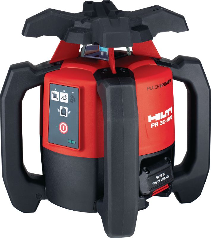 PR 30-HVS A12 Nível de laser rotativo para exterior Laser rotativo externo com alinhamento vertical automático e funções de inclinação por chamada