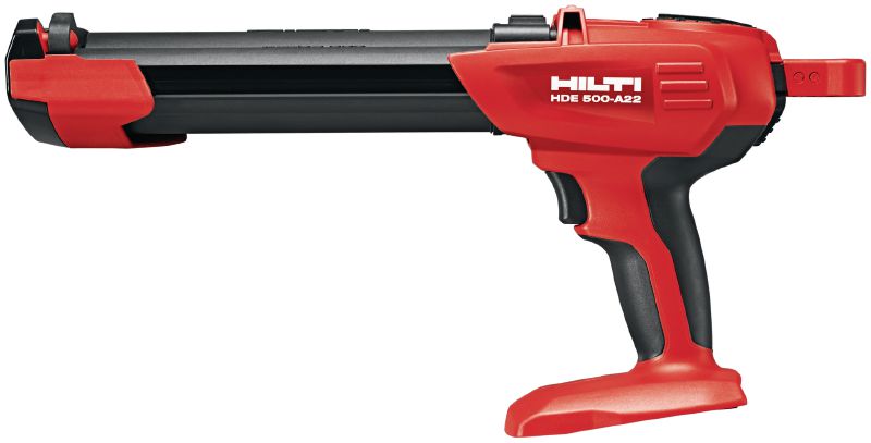 HDE 500-A22 Dispensador de adesivo a bateria Dispensador a bateria para chumbador químico híbrido/epóxi