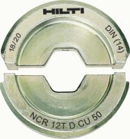 12T DIN matriz para cobre Matrizes DIN de 12 toneladas para terminais de cobre e conectores de até 300 mm²