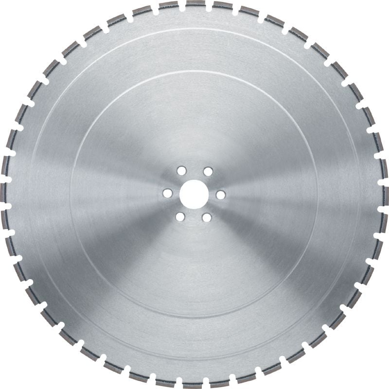 SP M/H Lâmina de serra de parede (60H: encaixa em Hilti e Husqvarna®) Disco de serra de corte prêmio (15-20 kW) para desempenho equilibrado em concreto armado (mandril 60H sob medida para serras de corte da Hilti)
