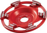 SPX Coroa diamantada universal Coroa diamantada suprema para rebarbadoras: para desbaste mais rápido de concreto, contrapisos e pedra natural