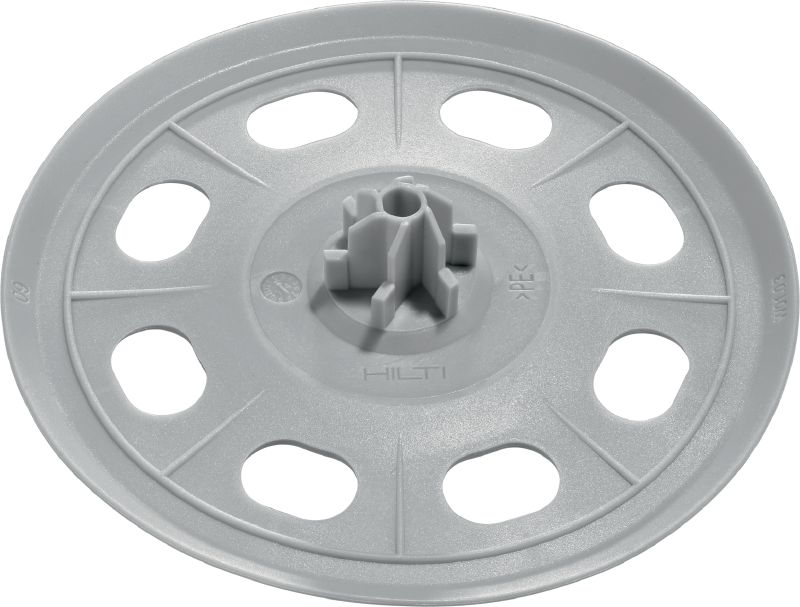 X-SW 60 MX Arruela flexível Anilha flexível para usar com pregos agrupados para fixar membrana impermeável a betão ou alvenaria.