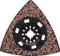 Acessório de lixamento de rejunte para multiferramenta Disco de lixamento de carboneto para a multiferramenta oscilante, para lixamento de argamassa e rejunte