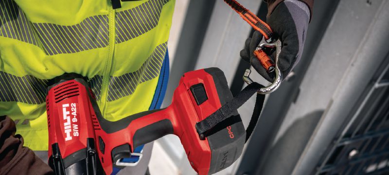 SIW 9-A22 3/4 Chave de impacto a bateria Chave de impacto de alto torque de 22V de classe superior com furo de passagem de 3/4 para parafusamentos e ancoragens Aplicações 1