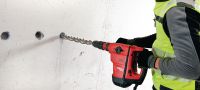 TE 60-ATC-AVR Martelo perfurador Martelete rotativo versátil e poderoso SDS Max (TE-Y) para perduração e cinzelamento de concreto, com Redução Ativa de Vibração (AVR) e Controle Ativo de Torque (ATC) Aplicações 2