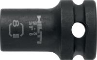 SI-S 3/8 Soquete de impacto curto Soquete de impacto curto de 3/8 (polegada) para apertar parafusos e ancoragens