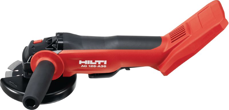 AG 125-A36 Desbastadora a bateria Desbastador poderoso a bateria de 36V (sem escovas) para corte e desbaste com discos de até 125 mm