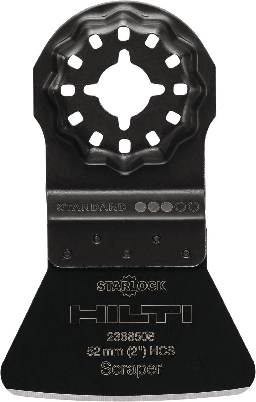 Lâmina raspadora para multiferramenta Peça de ligação de lâmina raspadora de aço carbono (HCS) para a multiferramenta oscilante, para raspamento de pintura ou cola