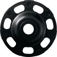 SP Coroa diamantada universal Mó diamantada premium para rebarbadoras – para maior rapidez no desbaste de betão, betonilha e pedra natural