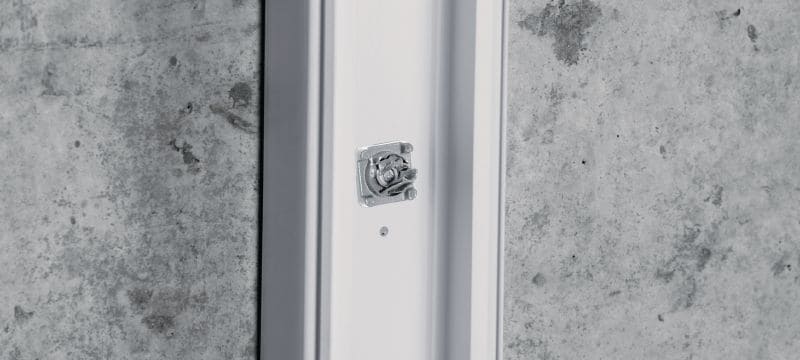 X-ET MX Fixador de calhas para cabos Arruela de cabo plástica para fixador/universal para uso com pregos em pente Aplicações 1