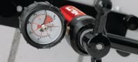 HAT 28 Testador de ancoragens Aparelho para ensaio de cargas e determinar a resistência à remoção de ancoragens e de fixações DX Aplicações 2
