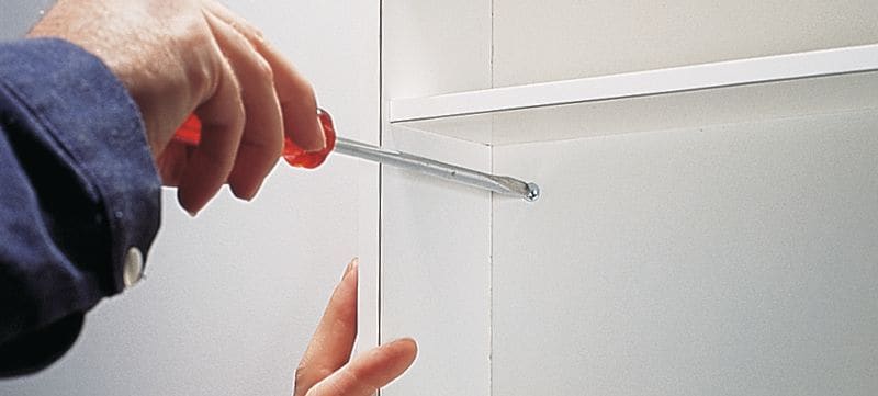 Bucha de plástico HUD -1 Plugues de parede de plástico econômicos universais para fixação de resistência leve a paredes ocas e maciças Aplicações 1