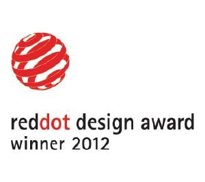                Esse produto recebeu o Red Dot Design Award.            