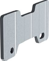 Estribo soldáve MP-PS Estribo ajustável com interface de tubo soldável para fixar tubos com 21-328 mm (de 1/2 a 12) de diâmetro em materiais base variados em ambientes moderadamente corrosivos