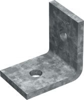 Ângulo de canto MT-C-L1 OC Suporte em L para a montagem de estruturas de canal escora de serviço leve, para uso exterior com baixa poluição