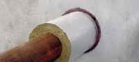 Espuma corta-fogo CP 620 Espuma rígida e de endurecimento rápido com excelente resistência à água para a ajudar a criar uma barreira contra fogo, fumaça e umidade ao redor de penetrações de cabos e mistas Aplicações 3