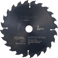 Lâmina de serra circular de imersão para madeira Disco de serra de corte circular de alto desempenho para molduras de madeira, com dentes de carboneto para corte mais rápido, maior durabilidade e para maximizar a sua produtividade com serras de corte a bateria