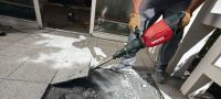 TE-SX TI Cinzéis de azulejos Ponteiro de azulejos TE-S autoafiáveis para raspagem de materiais superficiais Aplicações 1