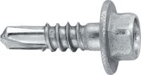 Parafusos S-AD 01 SS autoperfurantes de fachada Parafuso autoperfurante (aço inoxidável A4) sem arruela para fixações de fachada em alumínio (até 4 mm)