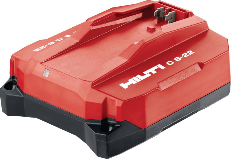 Carregador rápido Nuron C 6-22 Carregador extremamente rápido para todas as baterias Hilti Nuron