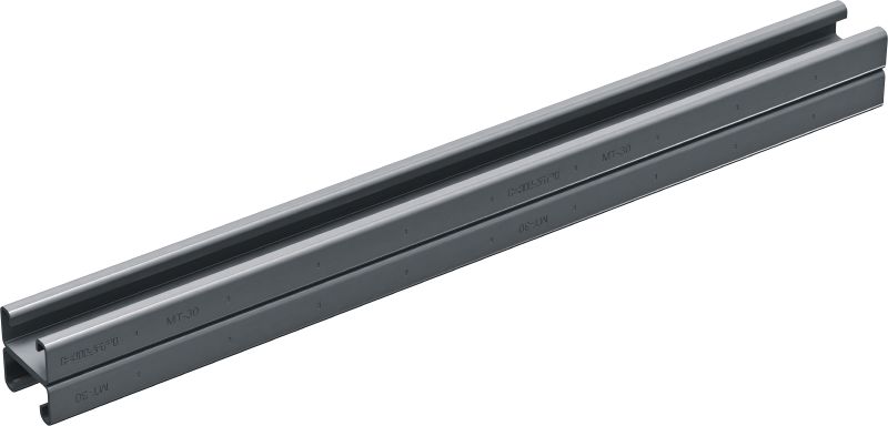 Calha de escora dupla MT-30D OC Calha de escora dupla traseira com traseira para exterior, ambientes de poluição baixa