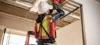 Exoesqueleto aéreo suspenso Exoesqueleto passivo para aliviar a tensão nos ombros e braços durante os trabalhos em instalações suspensas Aplicações 7