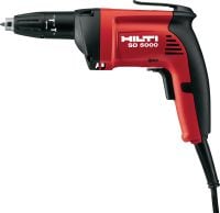 SD 5000 Parafusadeira para gesso cartonado Aparafusadeira de gesso acartonado com fio de conexão à rede elétrica com 5.000 rpm para aplicações de gesso acartonado