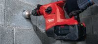 TE 30-22 Martelete a bateria Martelo perfurador SDS Plus a bateria poderoso (TE-C) com redução ativa da vibração e ATC (Controle ativo de torque) para perfuração em concreto e cinzelamento (plataforma à bateria Nuron) Aplicações 5