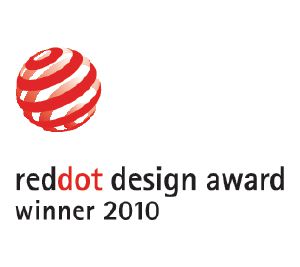                Esse produto recebeu o Red Dot Design Award.            