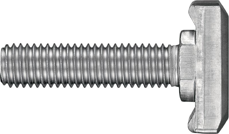 HBC-C-N Parafuso em T entalhado Parafusos em T de encaixe para tensão, cargas de cisalhamento perpendiculares e paralelas (cargas 3D)