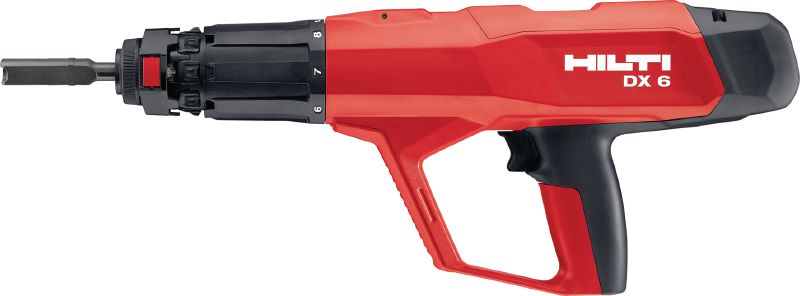 DX 6-GR pregador para gradeamentos de fixação a pólvora Ferramenta de fixação a pólvora automática para fixação de gradeamentos e chapa de diamante