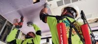 EXO-O1 Exoesqueleto aéreo suspenso Exoesqueleto passivo para ajudar a aliviar a tensão nos ombros e braços durante os trabalhos em instalações suspensas Aplicações 6