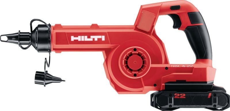 Soprador NBL 4-22 a bateria Compacto soprador para limpeza das áreas de entulho e preparação de superfícies de trabalho (Nuron Plataforma à bateria)