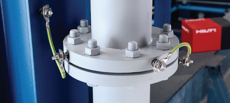 S-BT-ER Conector elétrico Pino de aparafusamento roscado (aço inoxidável, rosca métrica) para conexões elétricas em aço em ambientes altamente corrosivos Aplicações 1