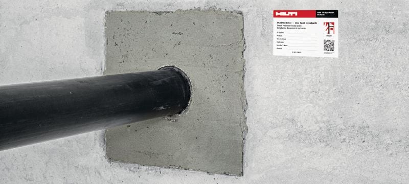 Argamassa corta-fogo CP 636 Argamassa corta-fogo para ajudar a prevenir fogo e fumaça de espalhar através de grandes aberturas com penetrações de cabos, tubulações e mistas Aplicações 1