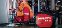 F-BT-MR SN Pinos roscados com arruela de vedação Pinos roscados de aço inoxidável para uso com o Hilti Stud Fusion, incluindo arruela de vedação e porca de flange de segurança Aplicações 2