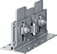 Estribo soldáve MP-PS Estribo ajustável com interface de tubo soldável para fixar tubos com 21-328 mm (de 1/2 a 12) de diâmetro em materiais base variados em ambientes moderadamente corrosivos
