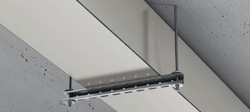 MT-20 OC perfil Calha de escora de perfil leve, para uso exterior com pouca poluição Aplicações 1
