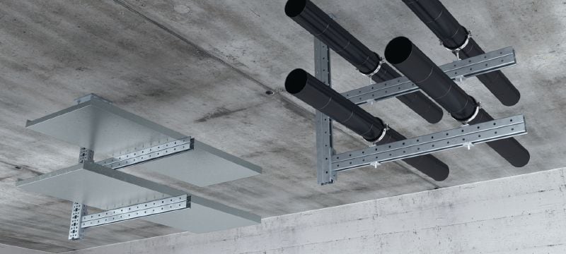 Viga MT-80 OC Seção de caixa retangular pesada, para uso exterior com pouca poluição Aplicações 1